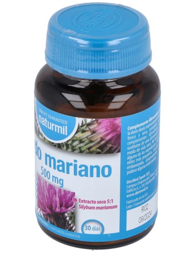 Naturmil Cardo Mariano 500Mg 90Comp