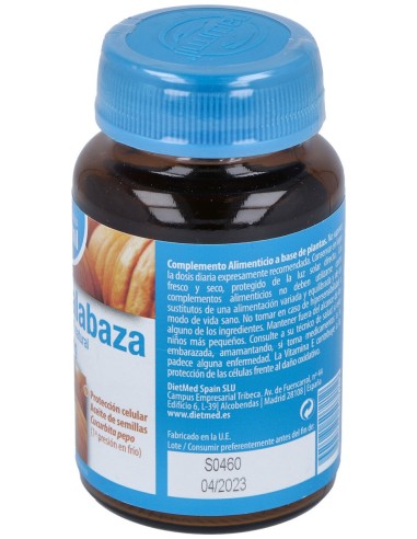 Naturmil Pepitas De Calabaza 1000 Mg 30 Perlas