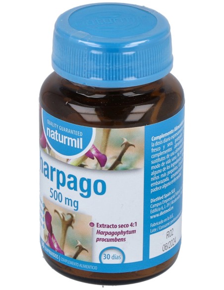 Naturmil Harpago 500 Mg 90 Comprimidos