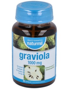 Naturmil Graviola (Anona) 1000 Mg 45 Capsulas