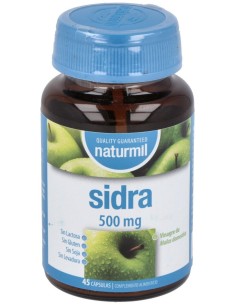 Naturmil Sidra Vinagre De Manzana 500Mg 45Caps