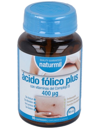 Naturmil Acido Folico Plus Vitaminas Complejo B...