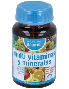 Multivitaminas Y Minerales 30 Perlas