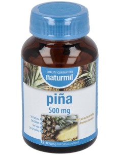 Naturmil Piña 500 Mg 75 Capsulas