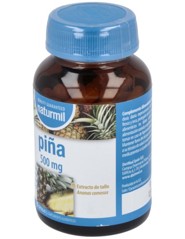 Naturmil Piña 500 Mg 75 Capsulas