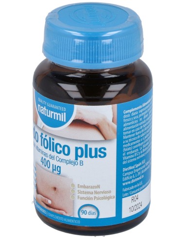 Naturmil Acido Folico Plus Vitaminas Complejo B...