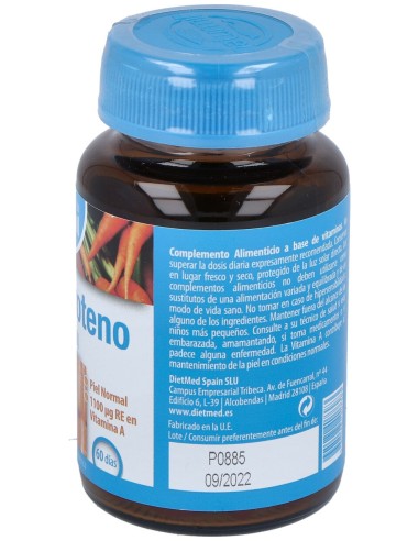 Naturmil Beta Caroteno 10 000 Ui Sin...