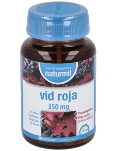 Naturmil Vid Roja 350 Mg 60 Comprimidos
