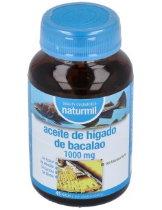 Naturmil Aceite De Higado De Bacalao 1000 Mg 45 Perlas