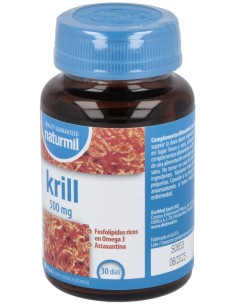Naturmil Krill 500Mg 30 Perlas