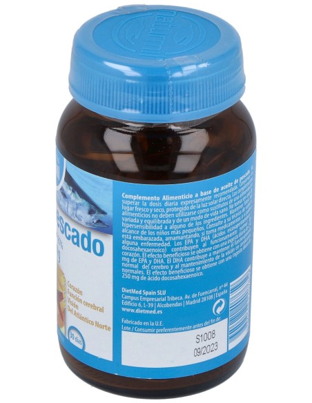 Naturmil Aceite De Pescado Omega 3 Epa 35% / Dha 25% 1000 Mg 60