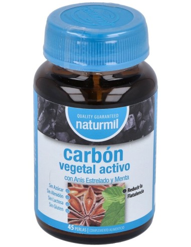 Naturmil Carbón Activado 45 Perlas