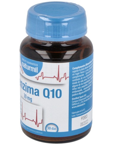 Naturmil Coenzima Q10 30 Mg 30 Perlas
