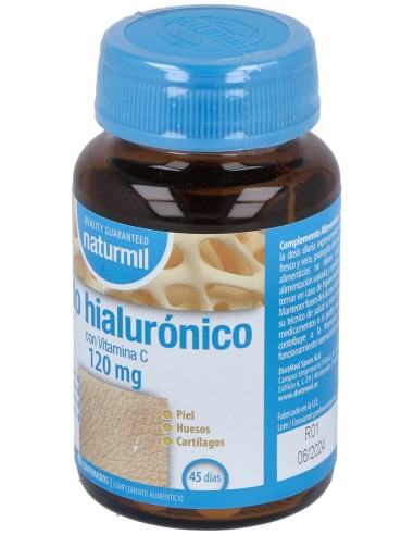 Naturmil Acido Hialuronico 120 Mg Con Vitamina...