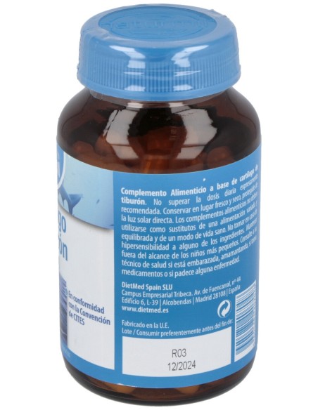 Cartilago De Tiburon 750Mg. 90Cap.