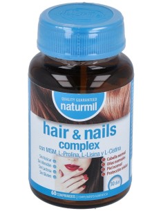 Naturmil Complex Hair & Nails Con Msm 60 Comprimidos