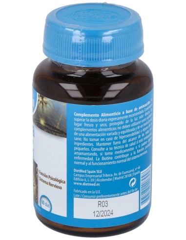 Gaba 500Mg. Con Biotina 60Comp.