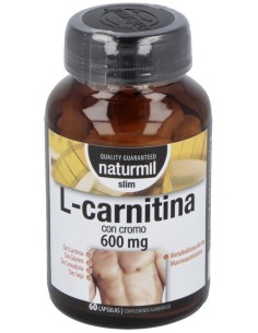 L-Carnitina Slim 600Mg. 60Cap.