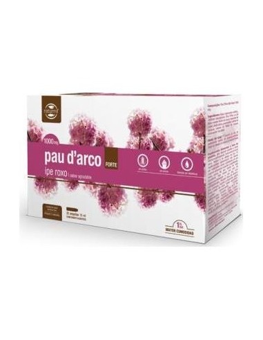 Naturmil Pau Arco Forte 1000 Mg Ipe Roxo 20...