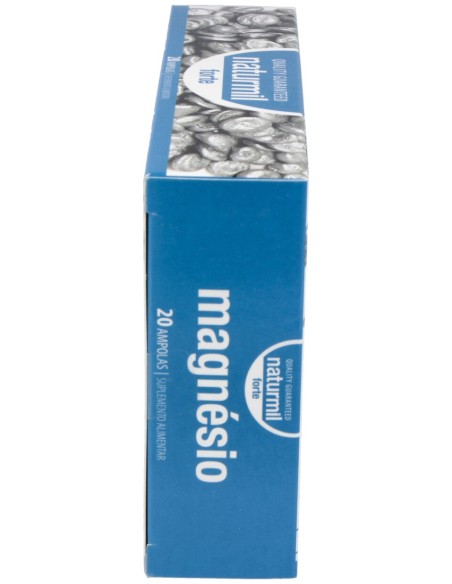 Naturmil Magnesio Forte 3000 Mg 20 Ampollas De 15 Ml