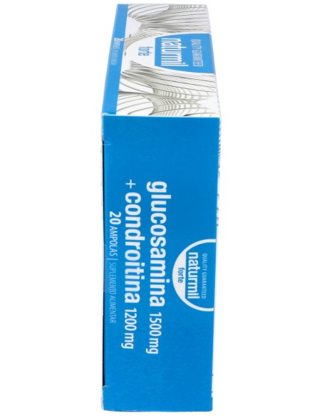 Glucosamina 1500Mg.+Condroitina 1200Mg Forte 20Amp