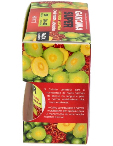 Garcinia Super+Cafe Verde+Azafran Super 30+30Comp.
