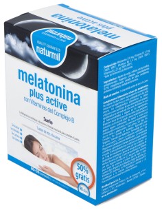 Naturmil Melatonina Plus Active 1,9Mg 60Comp