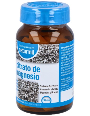 Naturmil Citrato De Magnesio 60Comp