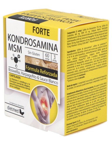 Dietmed Kondrosamina Msm Sos 60Comp