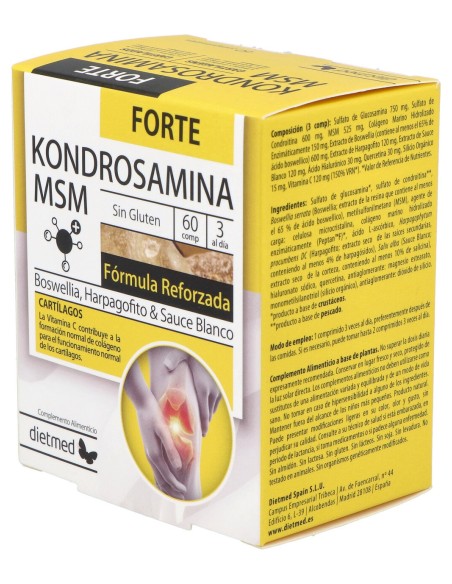 Dietmed Kondrosamina Msm Sos 60Comp