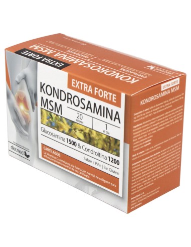 Dietmed Kondrosamina Msm Extra Forte Piña 20...