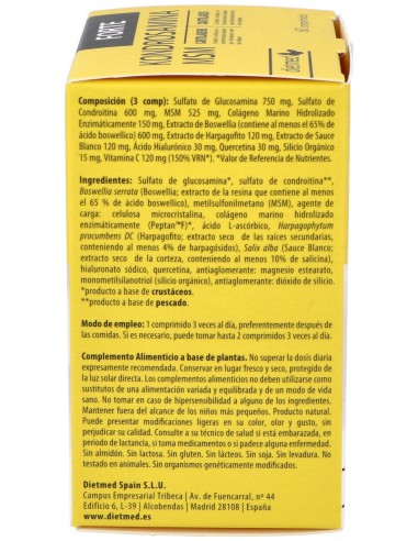Dietmed Kondrosamina Msm Sos 60Comp