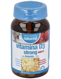 Naturmil Vitamina D3 Strong 90Comp