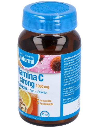 Naturmil Vitamina C Strong 1000 60Comp
