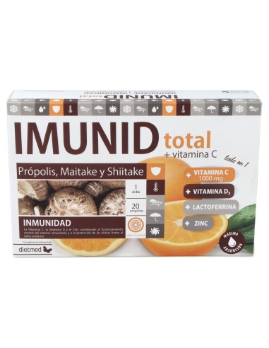 Dietmed Inmunid Total 20 Ampollas