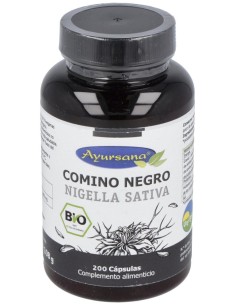 Ayursana Comino Negro Bio 200Caps
