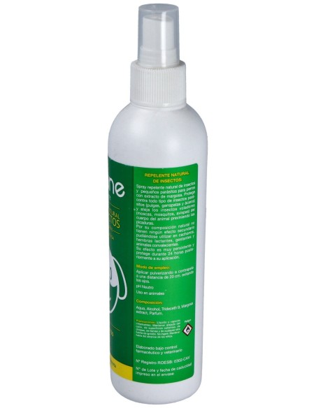 Repelente Insectos Perro Spray 250Ml.