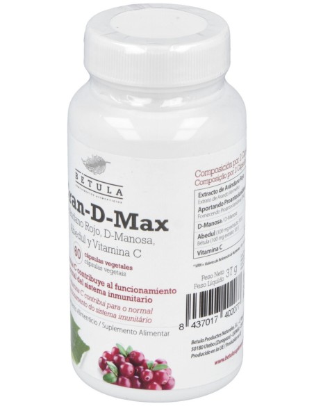 Betula Cran-D-Max 60Caps