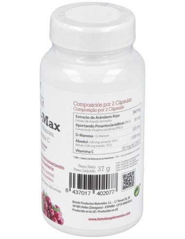 Betula Cran-D-Max 60Caps