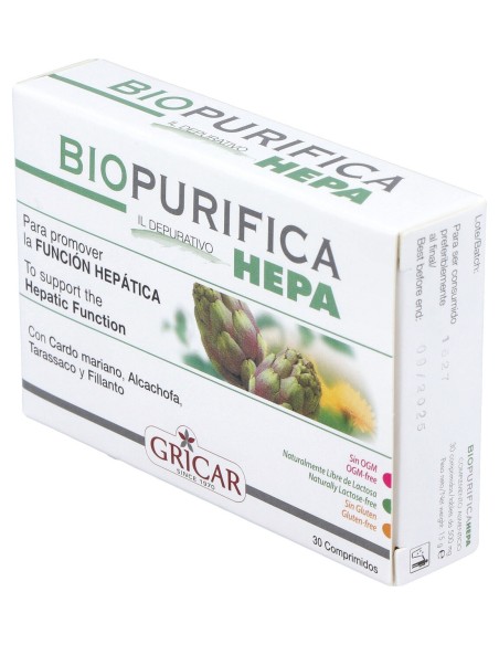 Gricar Biopurifica Hepa 30Comp