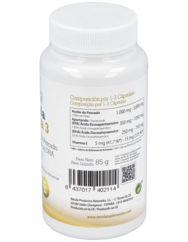 Betula Omnia Omega 3 60Caps