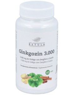Betula Ginkgozin 3000 60Caps
