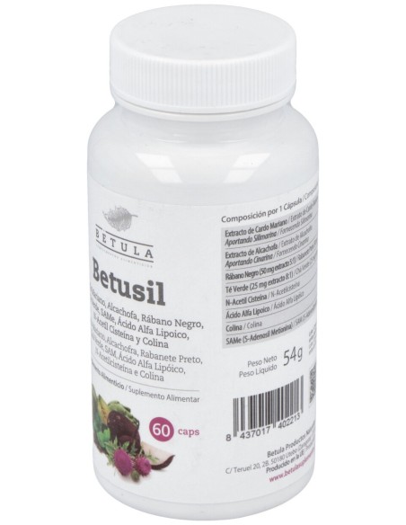 Betula Betusil 60Caps