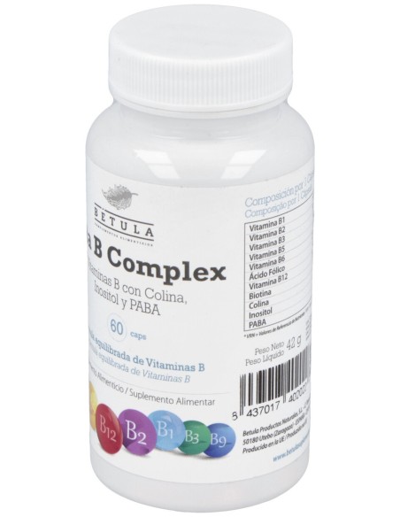 Betula Vita B Complex 60Caps