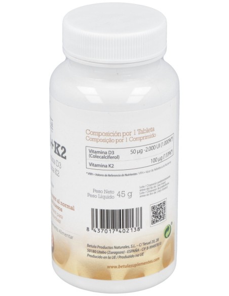 Betula Vita D3 + K2 90Comp