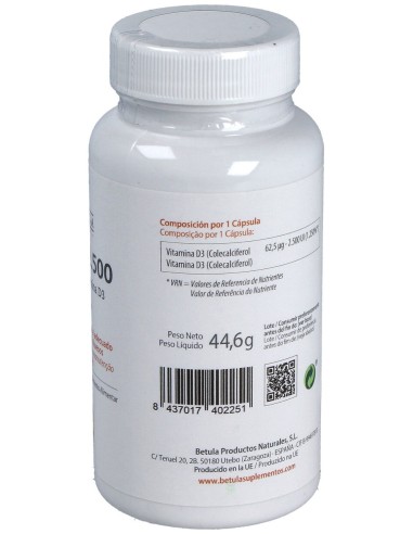 Betula Vita D 2500 90Caps