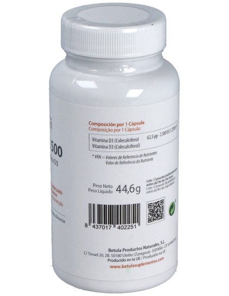 Betula Vita D 2500 90Caps