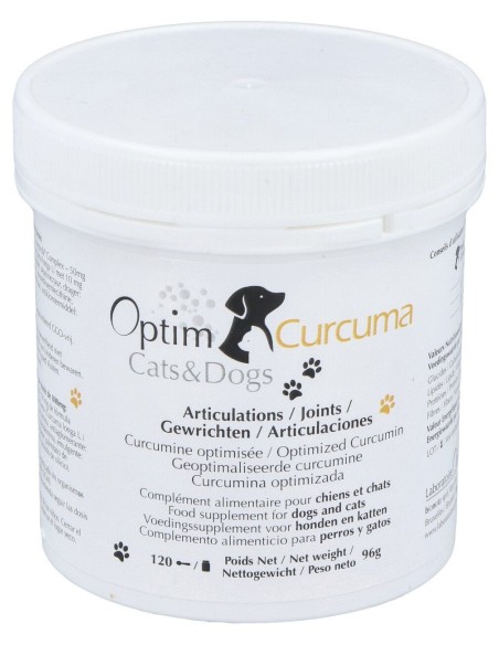 Optim Curcuma Cats & Dogs Polvo 96Gr.