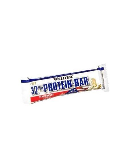 Weider Protein 32% Barritas Fresa 24Ud.