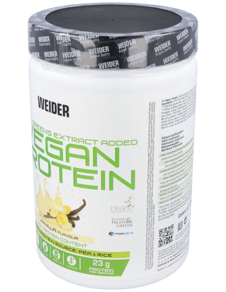 Weider Vegan Protein Vainilla 750Gr.
